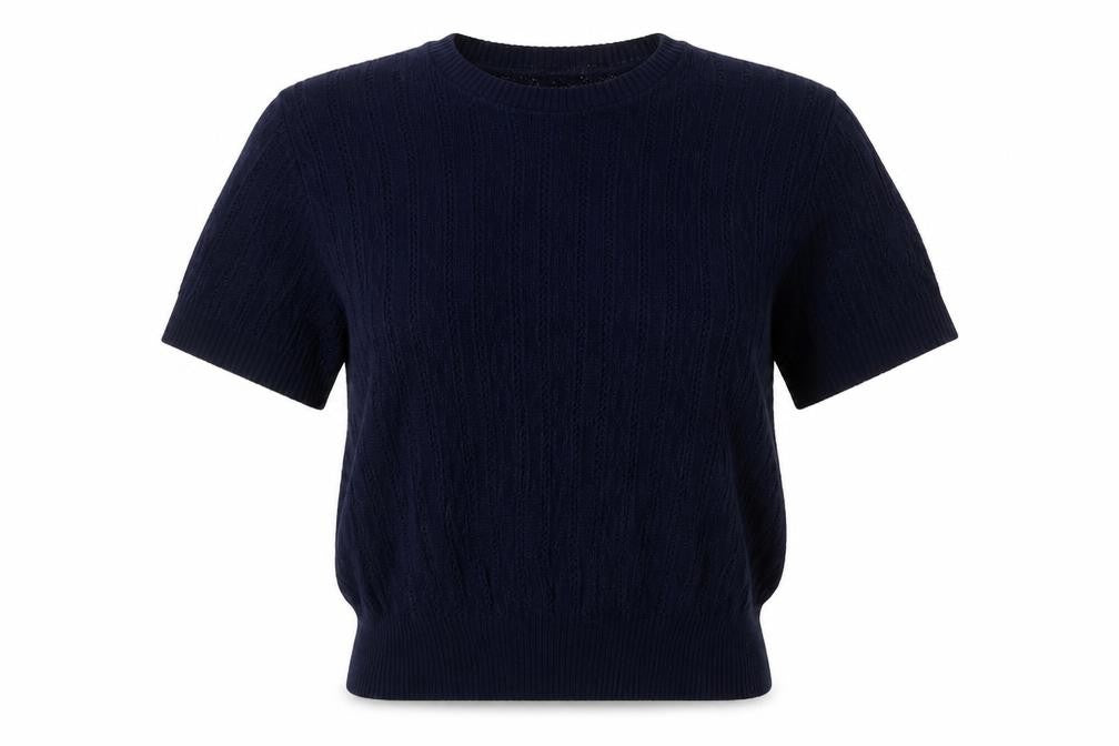 St. Clair Womens Blue Round Neck Acrylic Pullover Jumper Size 12 - Size 12-14
