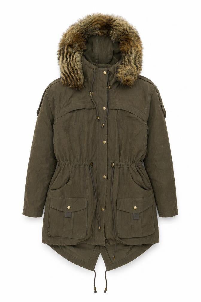 ASOS Womens Brown Jacket Size 8 Zip