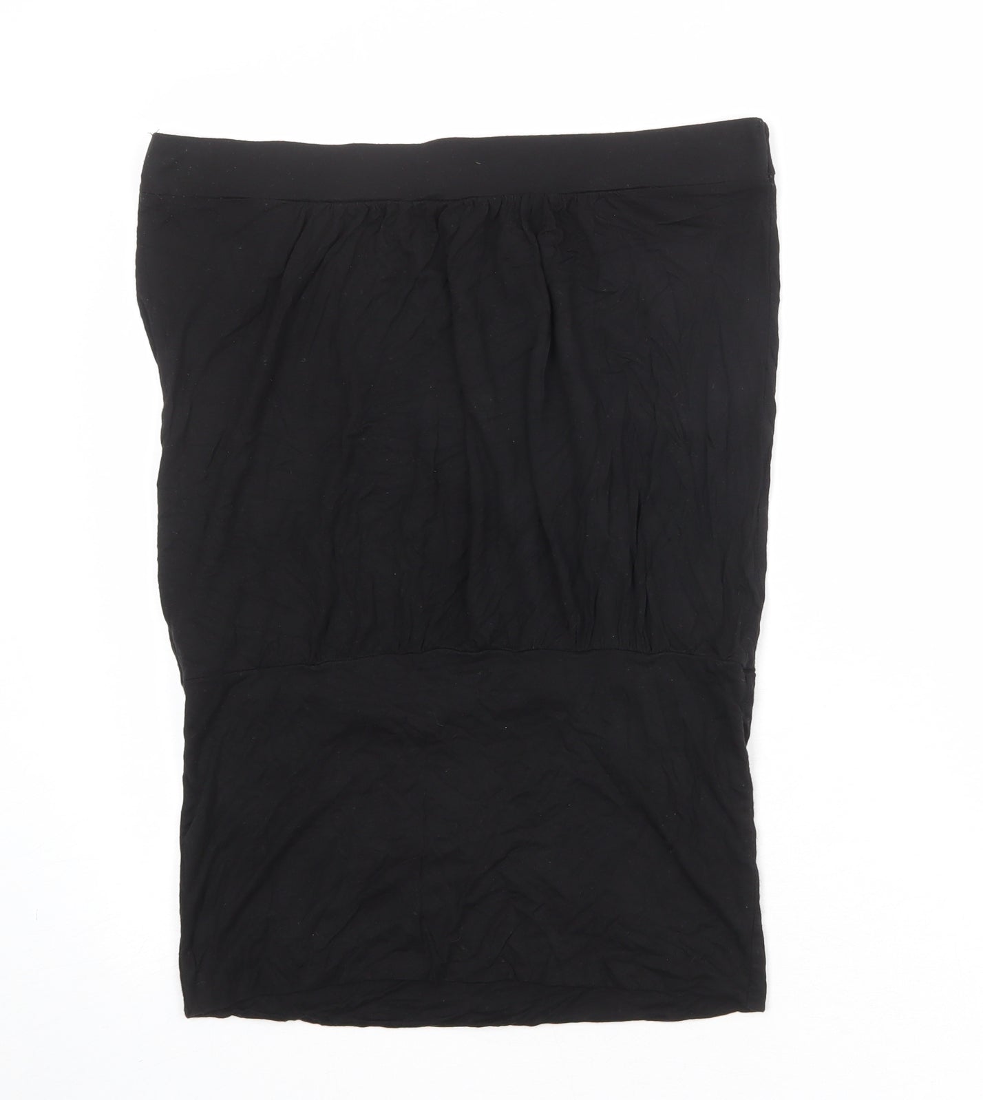H&M Womens Black Viscose Basic Tank Size M Off the Shoulder