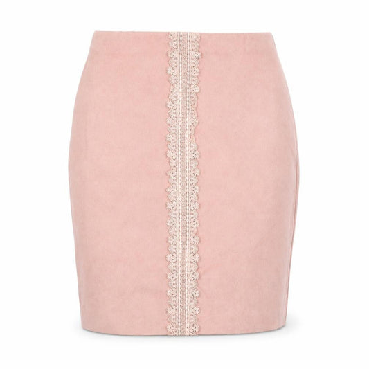 Missguided Womens Pink Polyester Straight & Pencil Skirt Size 6
