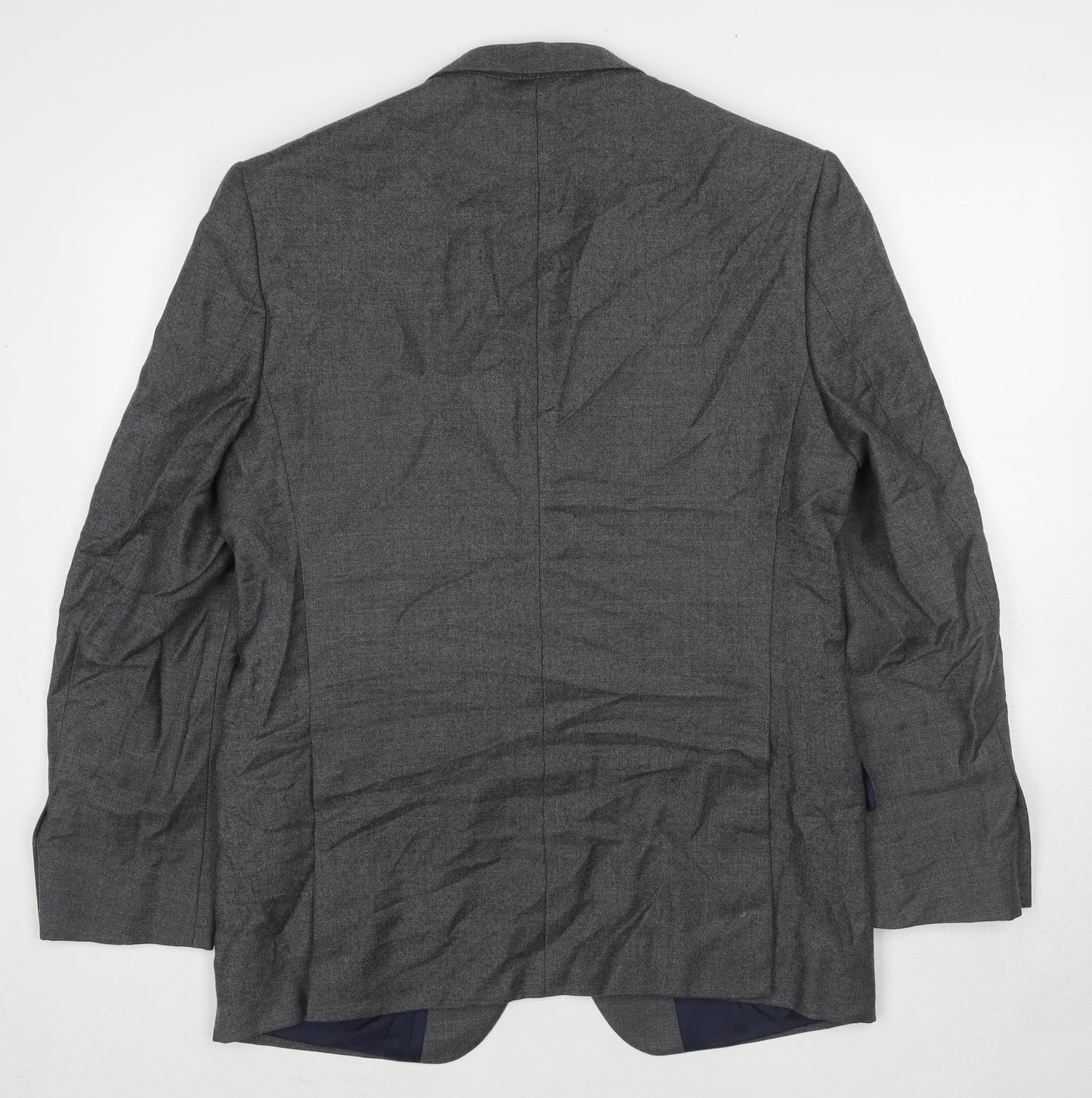 Marks and Spencer Mens Grey Wool Jacket Suit Jacket Size 40 Regular