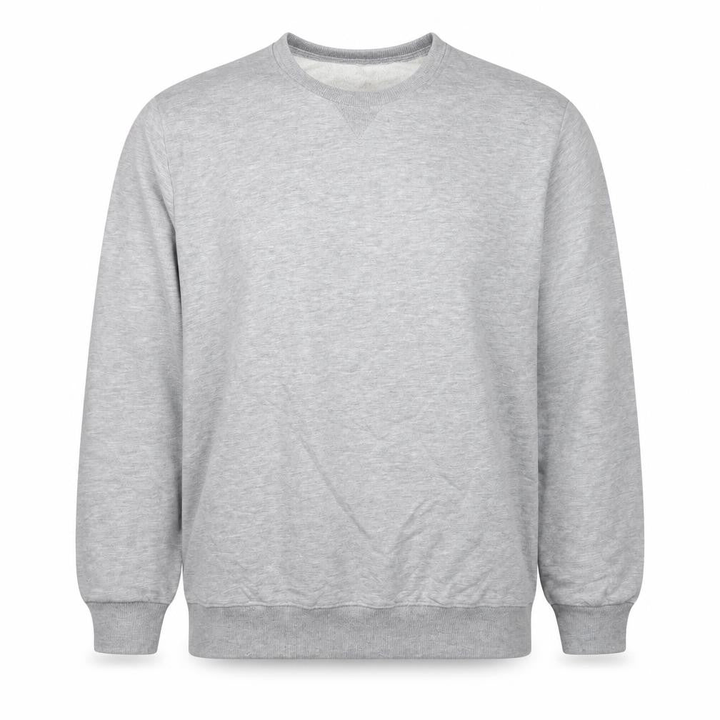 Hann Brooks Womens Grey Cotton Pullover Sweatshirt Size 2XL Pullover