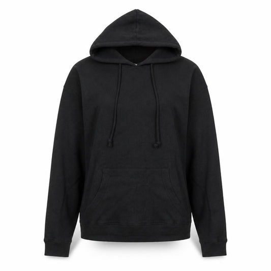 Missguided Womens Black Cotton Pullover Hoodie Size 10 Pullover