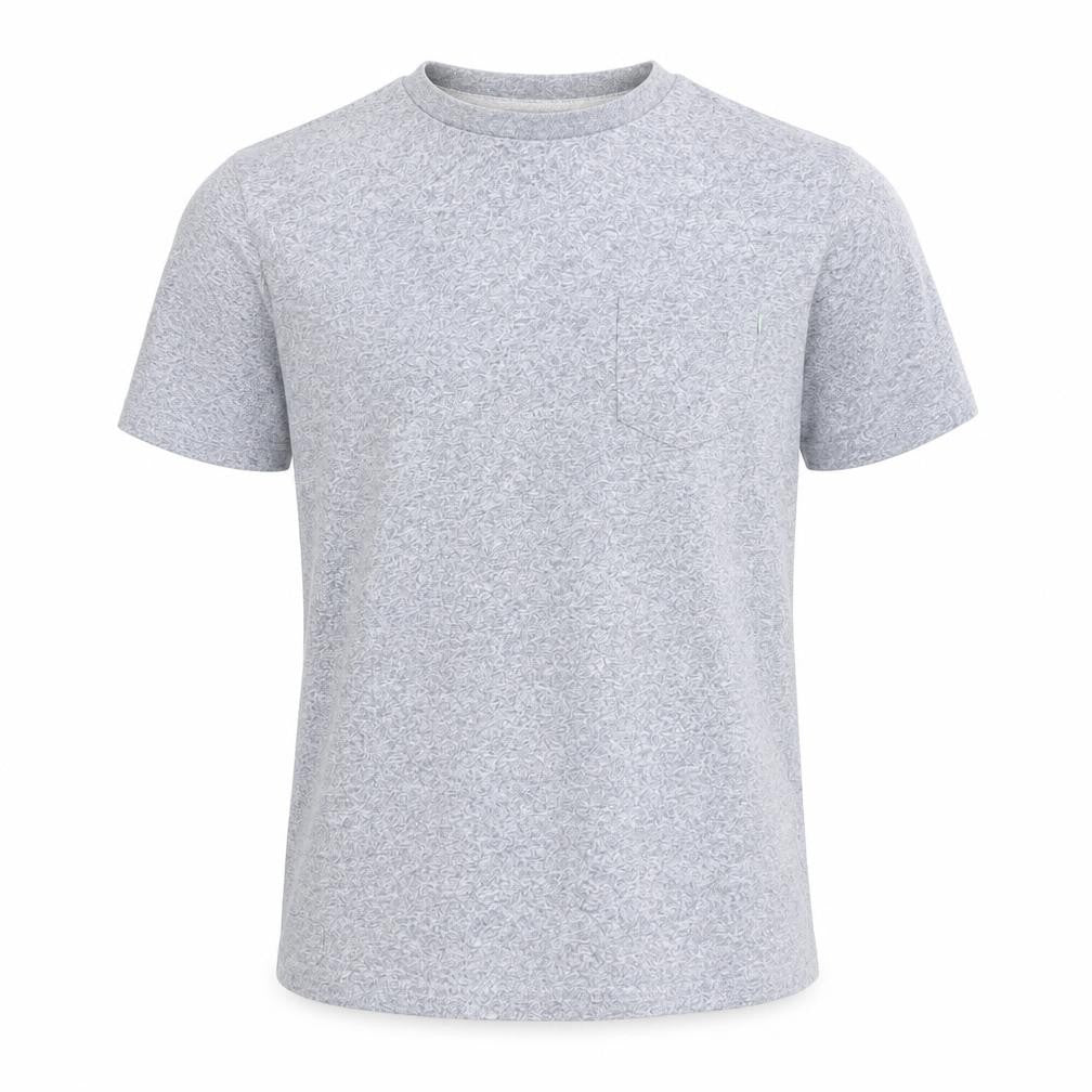 Steel & Jelly Boys Grey Cotton Basic T-Shirt Size 9-10 Years Round Neck Pullover