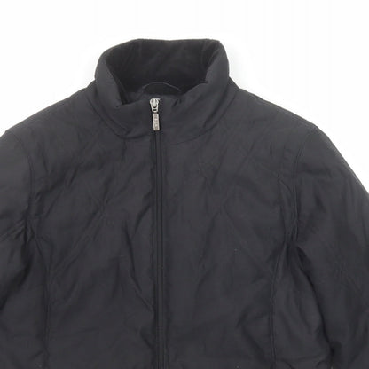 Per Una Womens Black Jacket Size S Zip