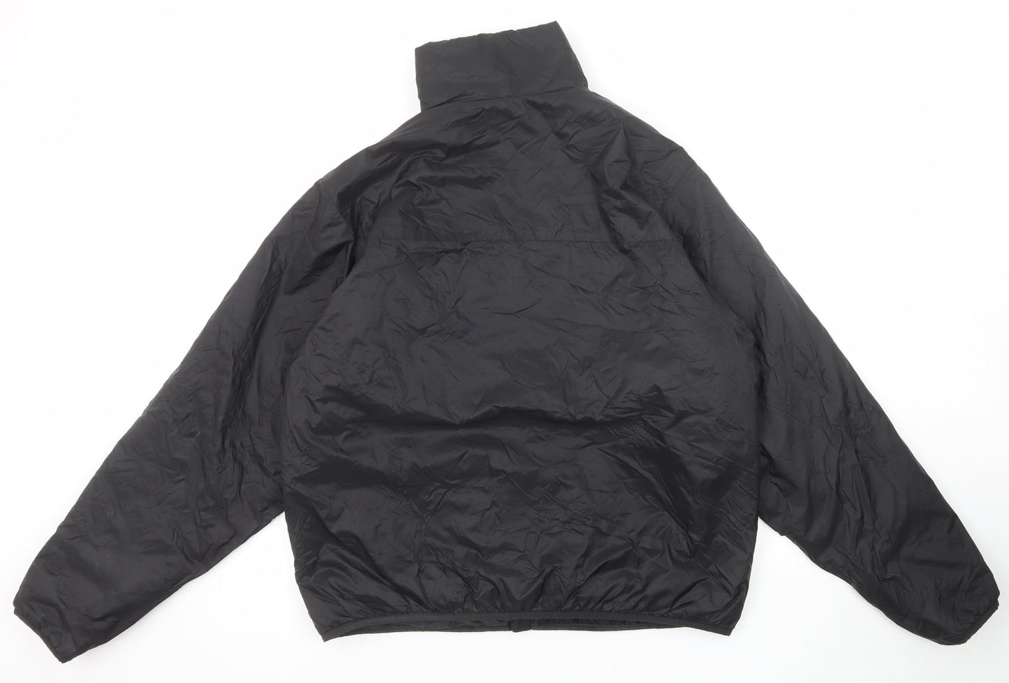 H&M Mens Black Jacket Size S Zip