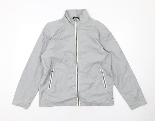 Red Herring Mens Grey Jacket Size M Zip