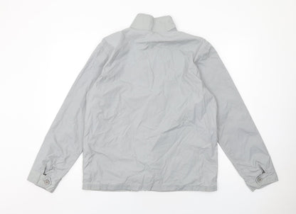 Back view of Red Herring men’s grey jacket, size M, zip