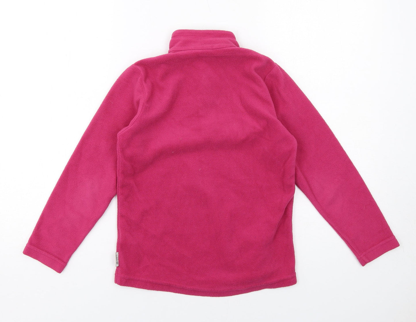 Quechua Girls Pink Polyester Pullover Sweatshirt Size 10 Years Zip