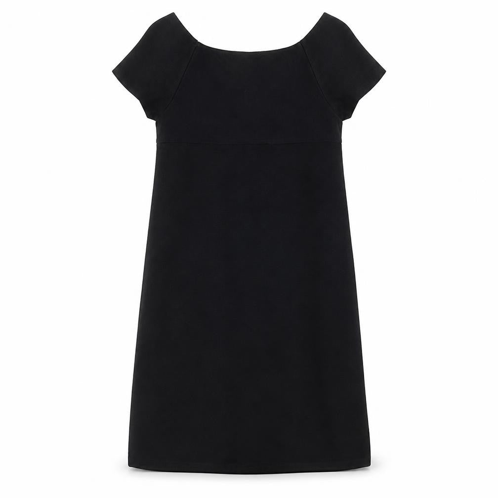 Zara Womens Black Viscose A-Line Size S Round Neck Pullover