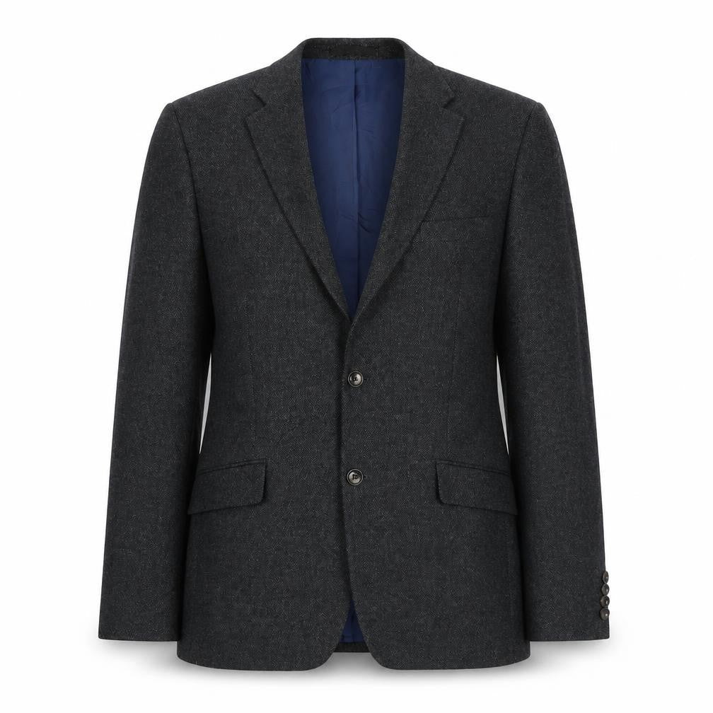 Marks & Spencer Mens Grey Polyester Jacket Suit Jacket Size 40 Regular