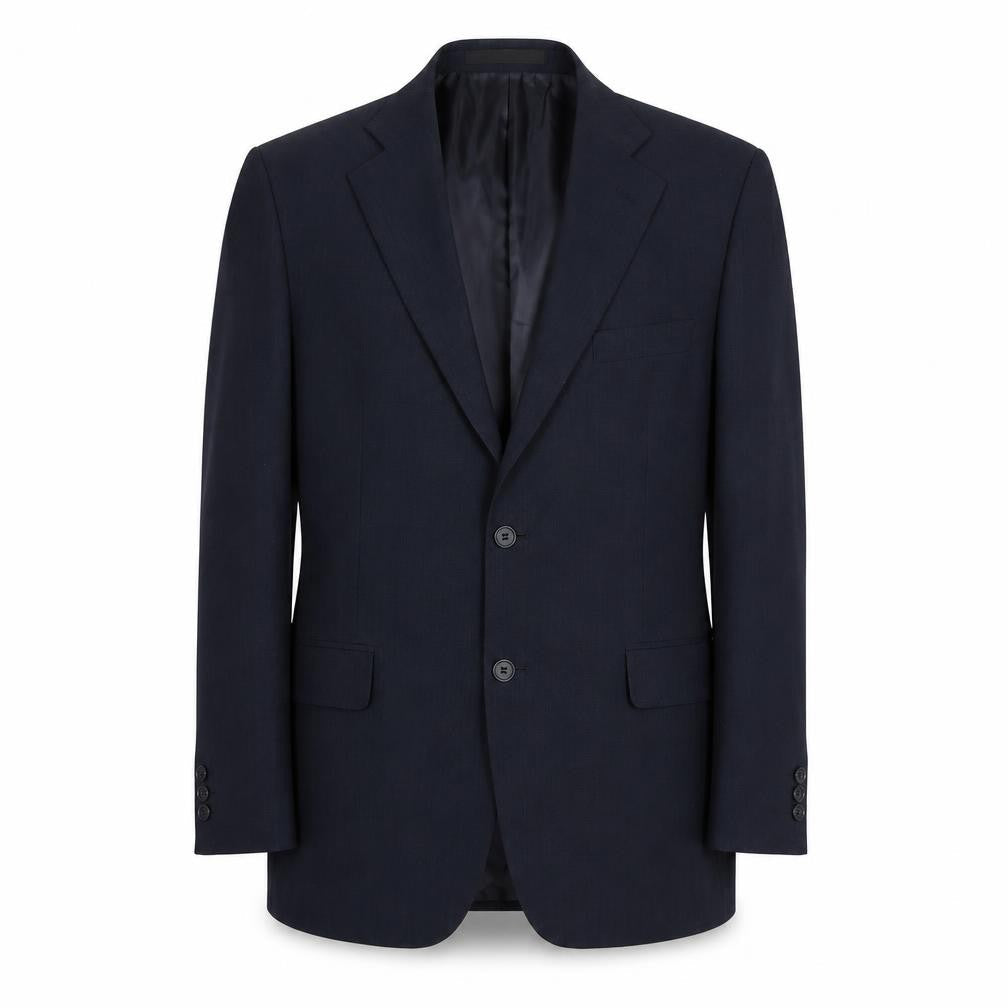Marks & Spencer Mens Blue Polyester Jacket Suit Jacket Size 42 Regular