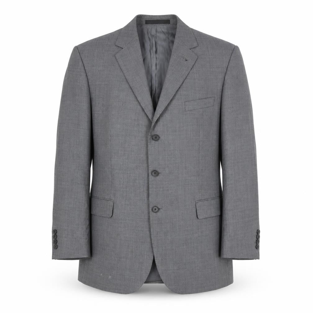 Marks & Spencer Mens Grey Polyester Jacket Suit Jacket Size 44 Regular