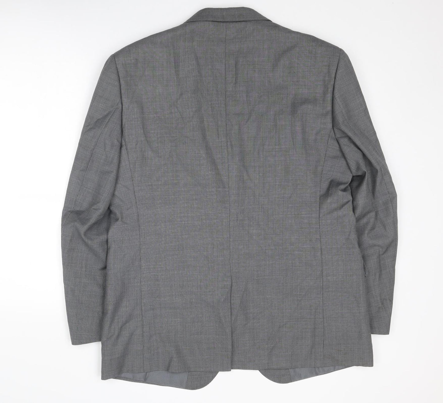 Marks and Spencer Mens Grey Polyester Jacket Suit Jacket Size 44 Regular