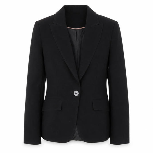 Autonomy Womens Black Polyester Jacket Suit Jacket Size 6