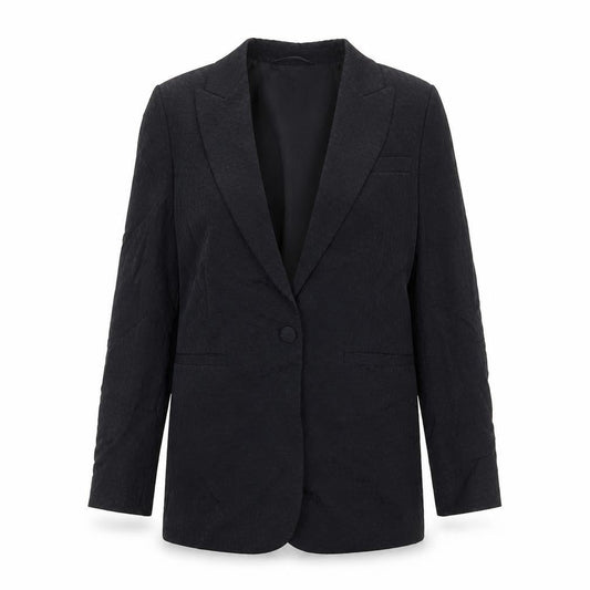Marks & Spencer Womens Black Viscose Jacket Suit Jacket Size 8