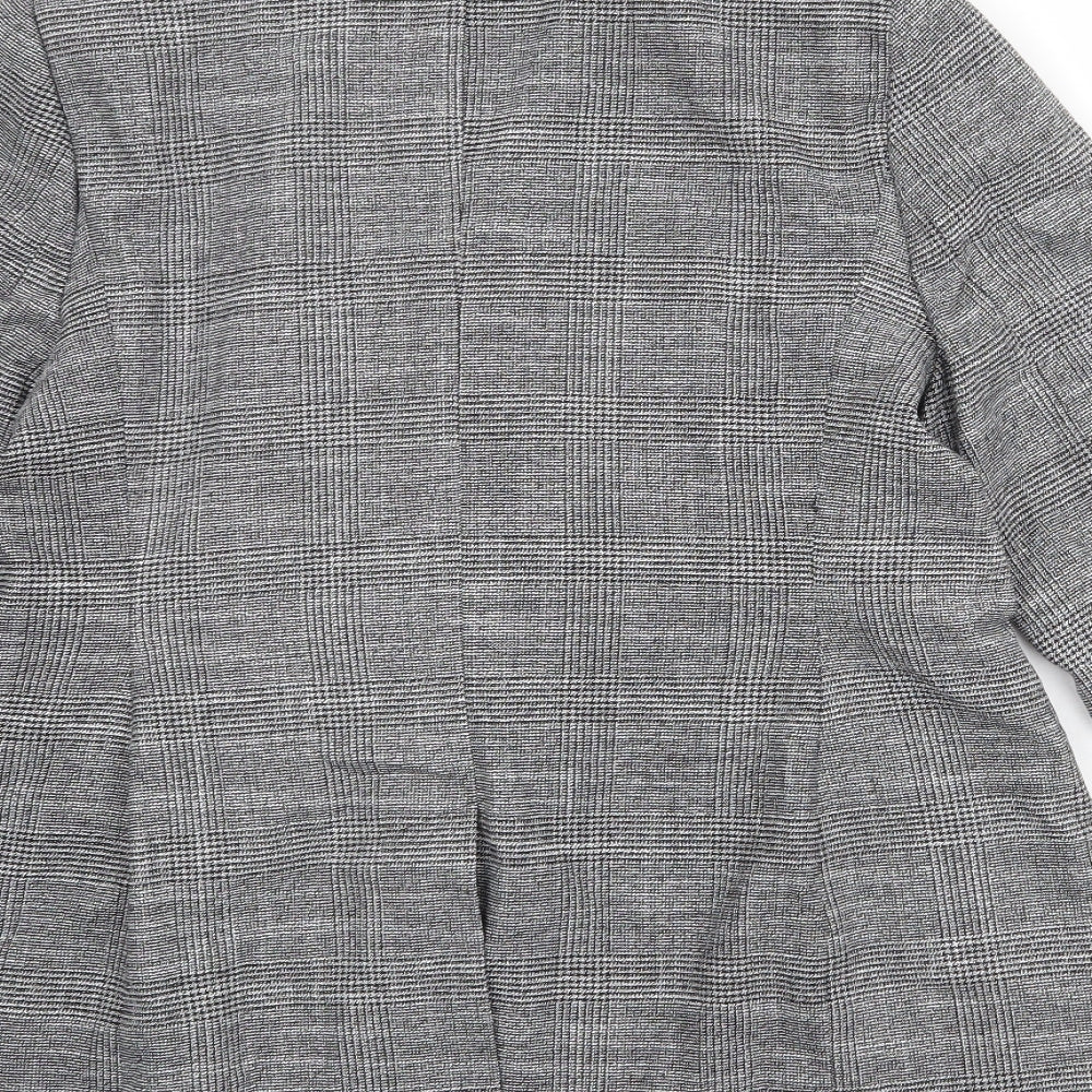 Marks and Spencer Womens Grey Polyester Jacket Suit Jacket Size 14