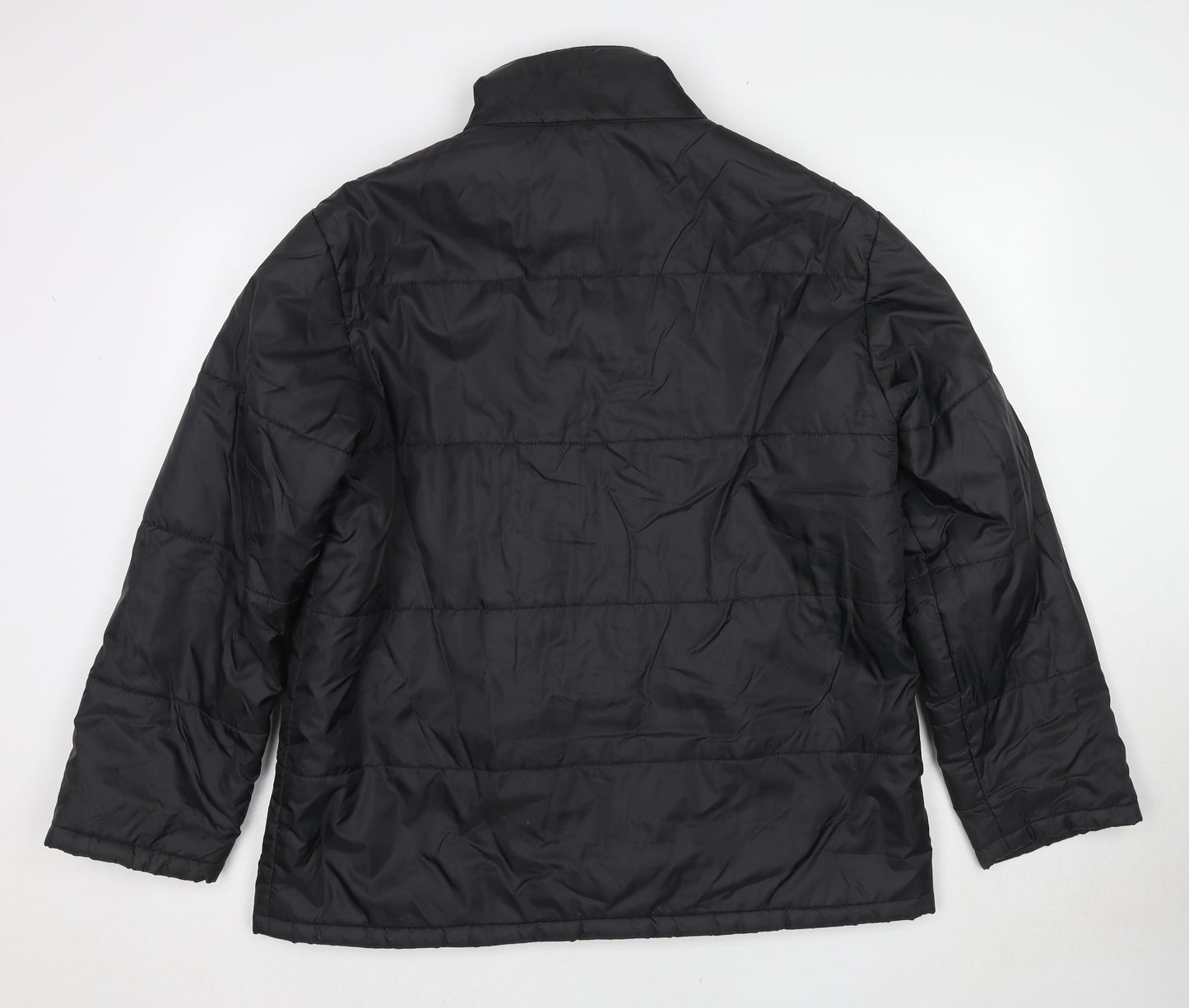 Vincelli Womens Black Jacket Size M Zip