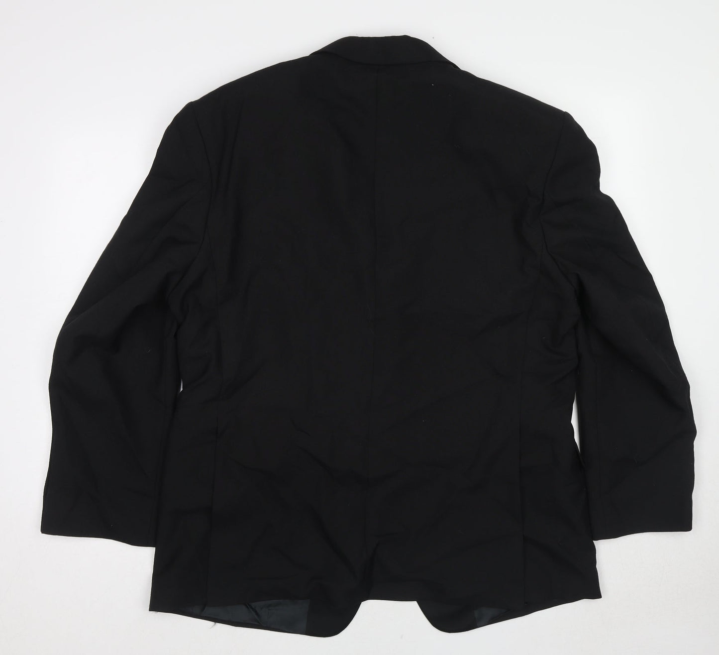 Skopes Mens Black Polyester Tuxedo Suit Jacket Size 44 Regular