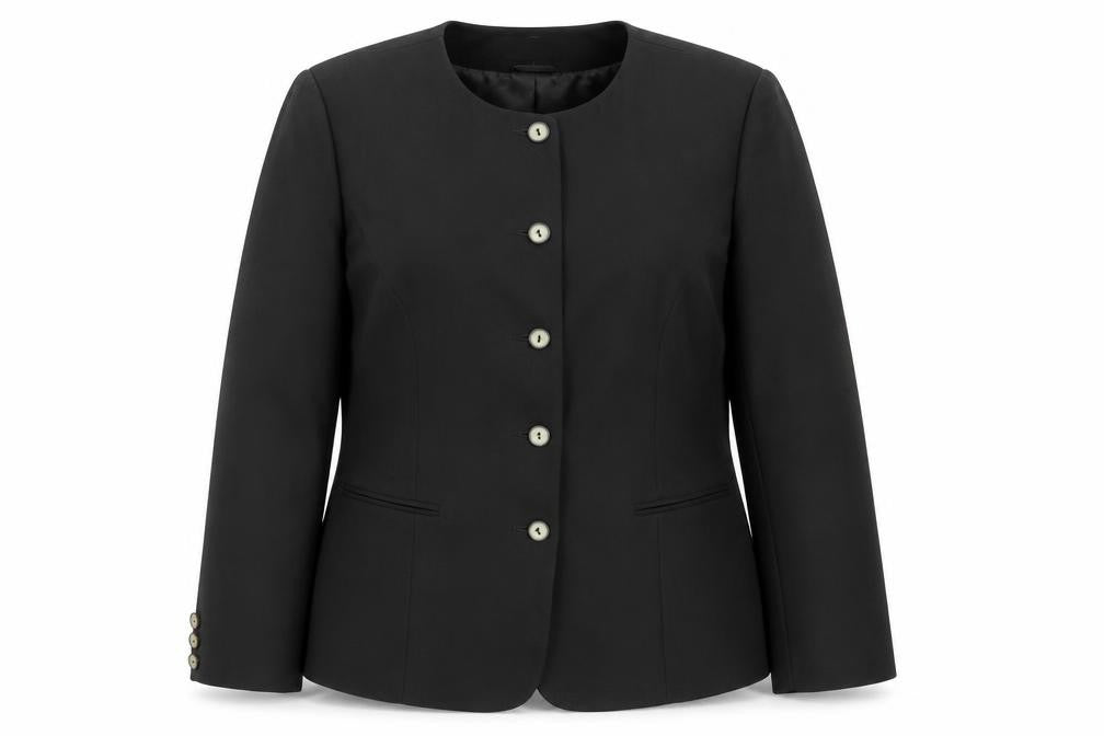 Mackays Womens Green Jacket Blazer Size 16 Button