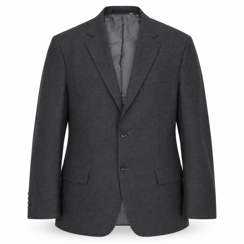 Marks & Spencer Mens Grey Polyester Jacket Suit Jacket Size 42 Regular