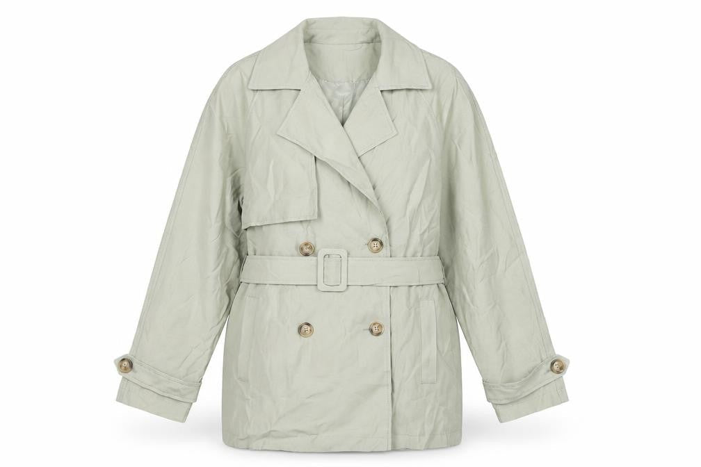K.Zell Womens Green Jacket Size S Button