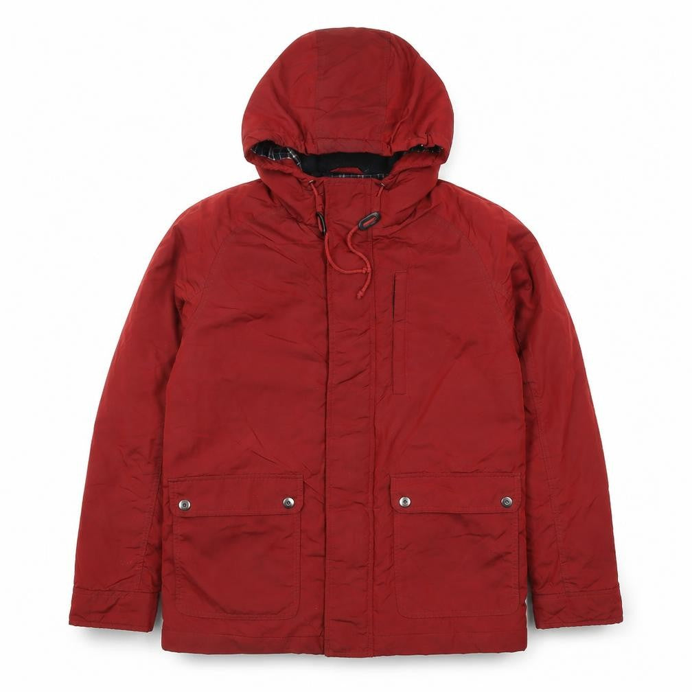 Greenwoods Mens Red Jacket Size M Zip