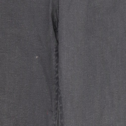 Marks & Spencer Womens Grey Cotton Jegging Jeans Size 8 Regular