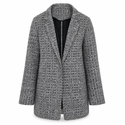Topshop Womens Grey Overcoat Coat Size 8