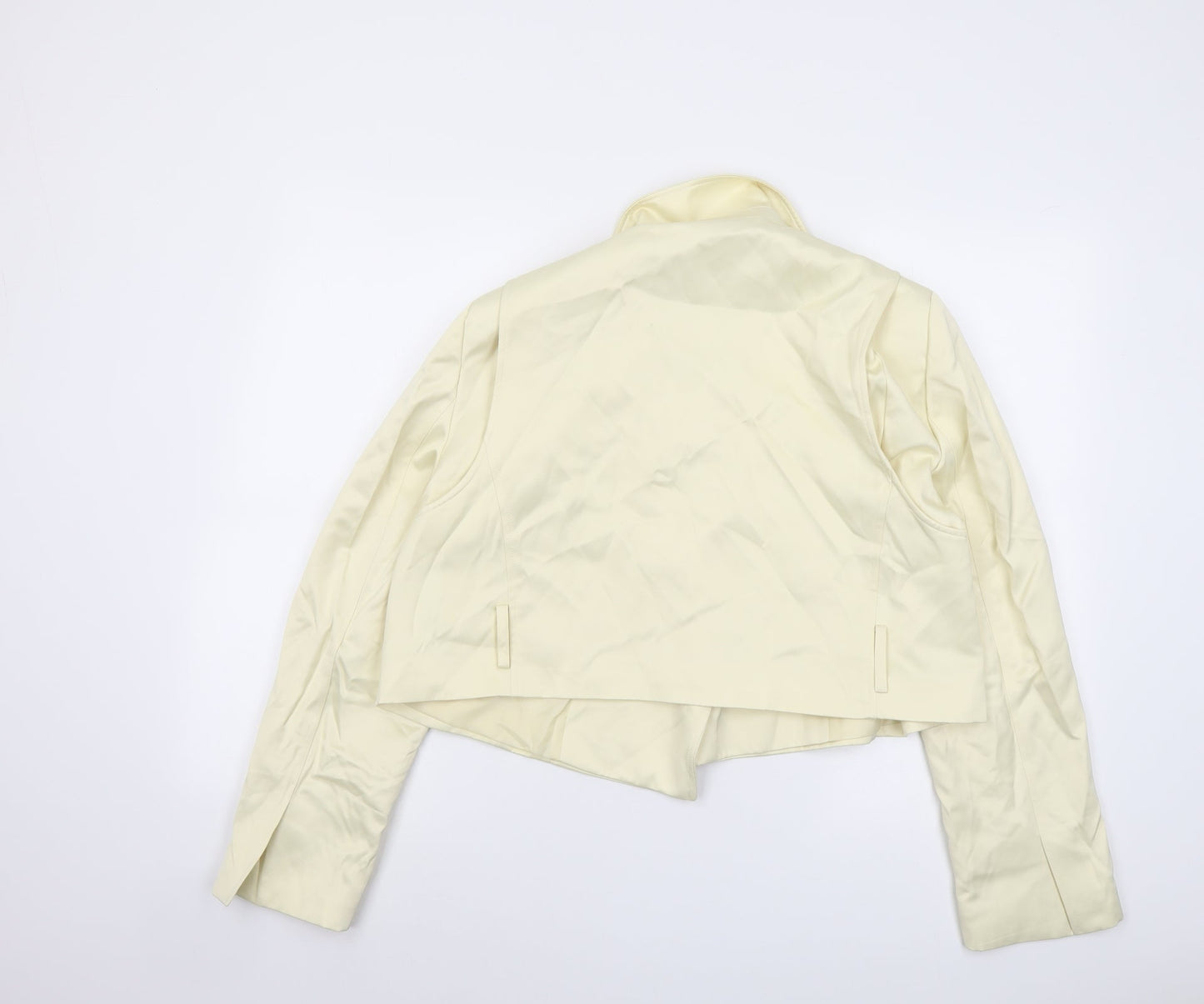 Zara Womens Yellow Jacket Size S