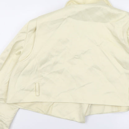 Zara Womens Yellow Jacket Size S