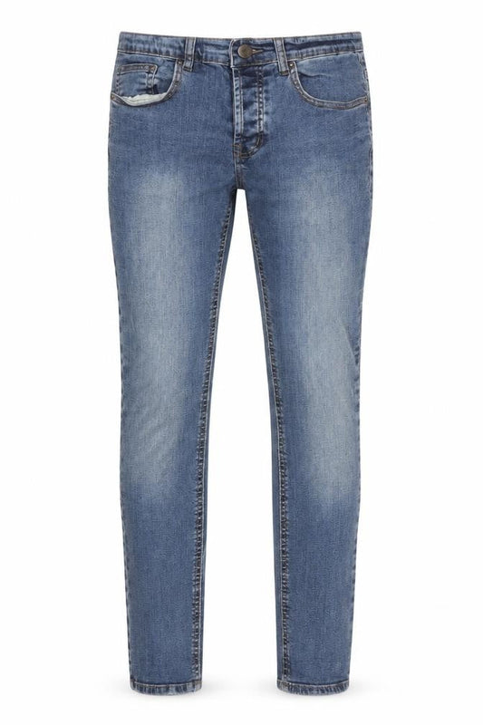 Denim & Co. Mens Blue Cotton Skinny Jeans Size 30 in Regular Zip