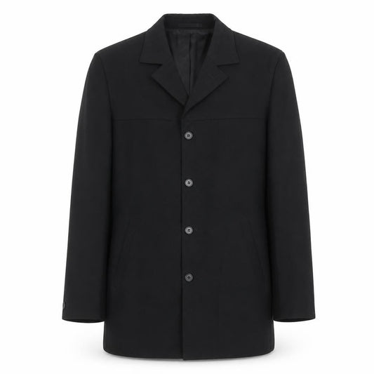 New Look Mens Black Polyester Jacket Blazer Size 38 Regular