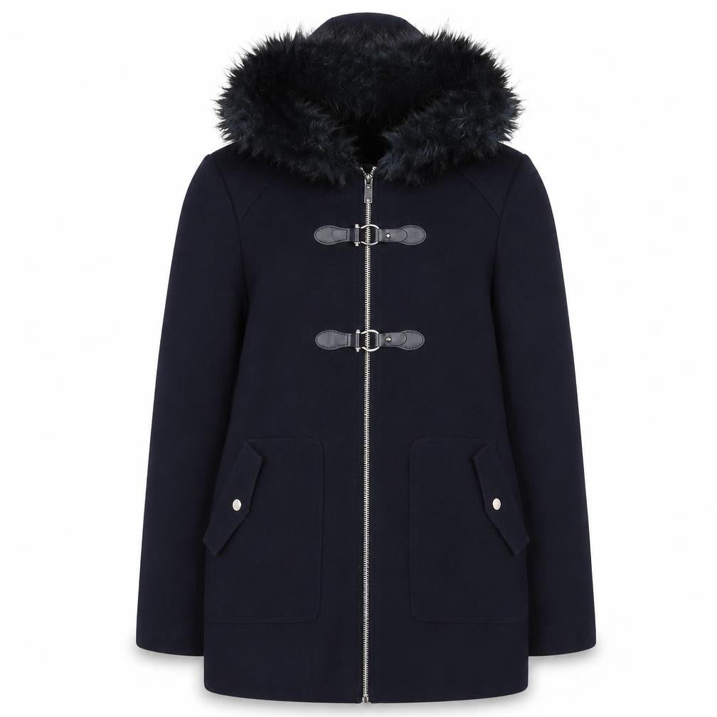 New Look Womens Blue Jacket Size 10 Zip