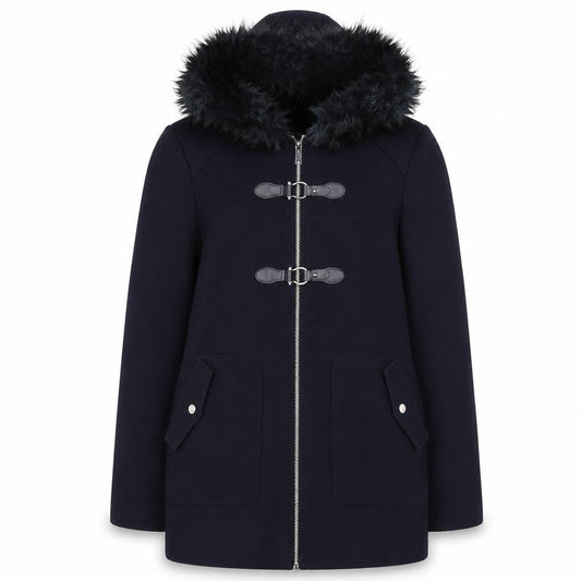 New Look Womens Blue Jacket Size 10 Zip