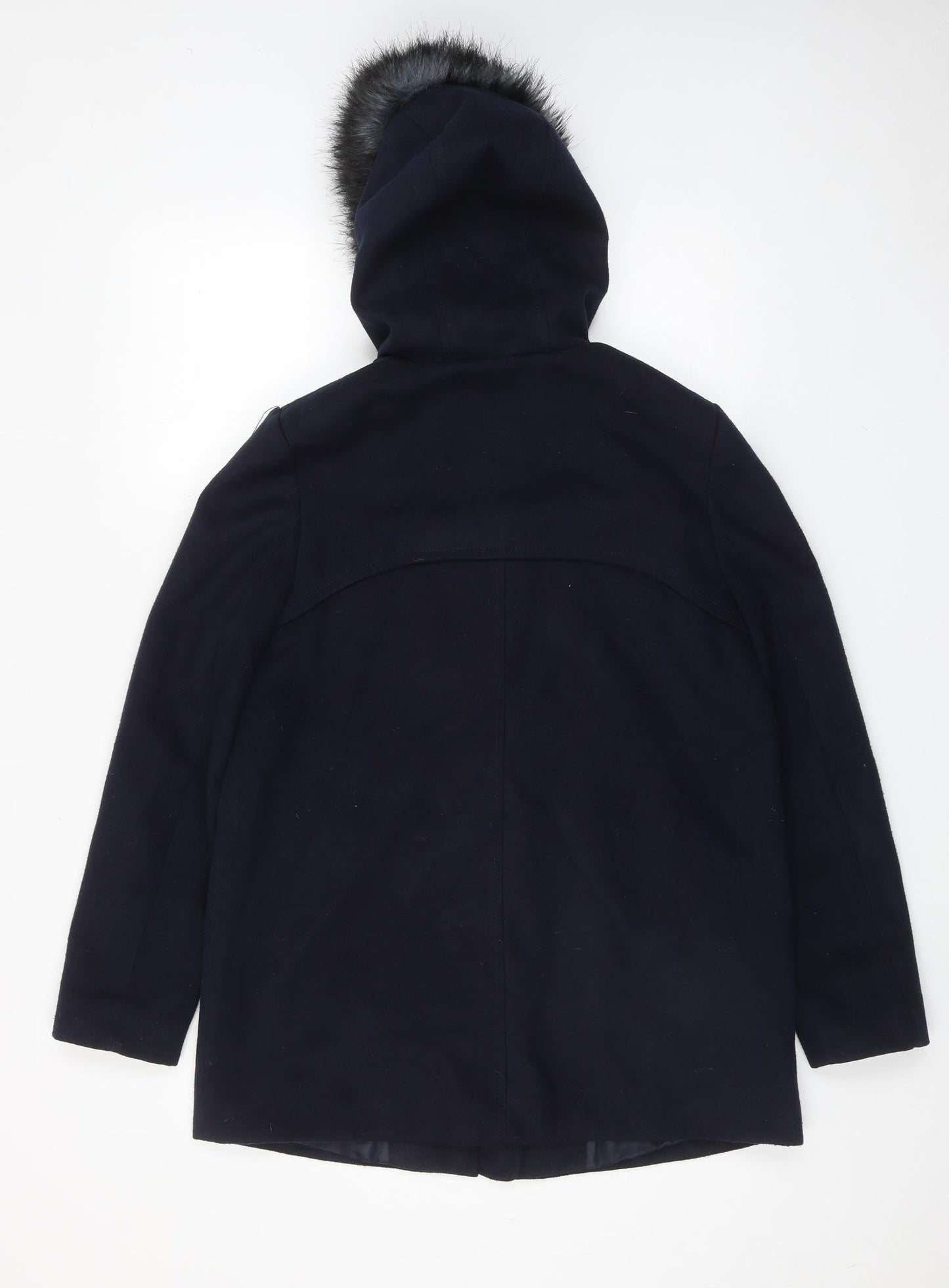 New Look Womens Blue Jacket Size 10 Zip