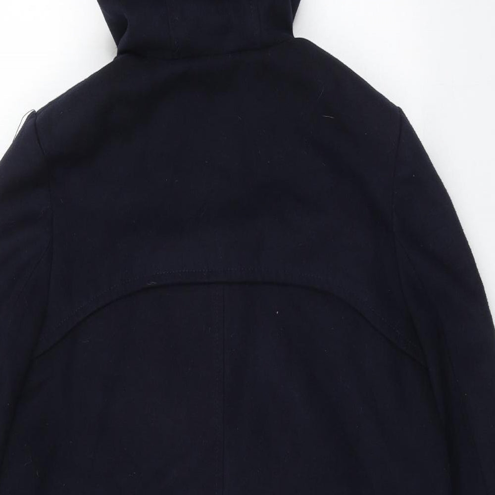 New Look Womens Blue Jacket Size 10 Zip