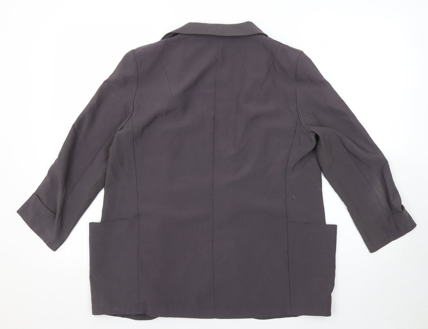 River Island Womens Grey Jacket Blazer Size 8