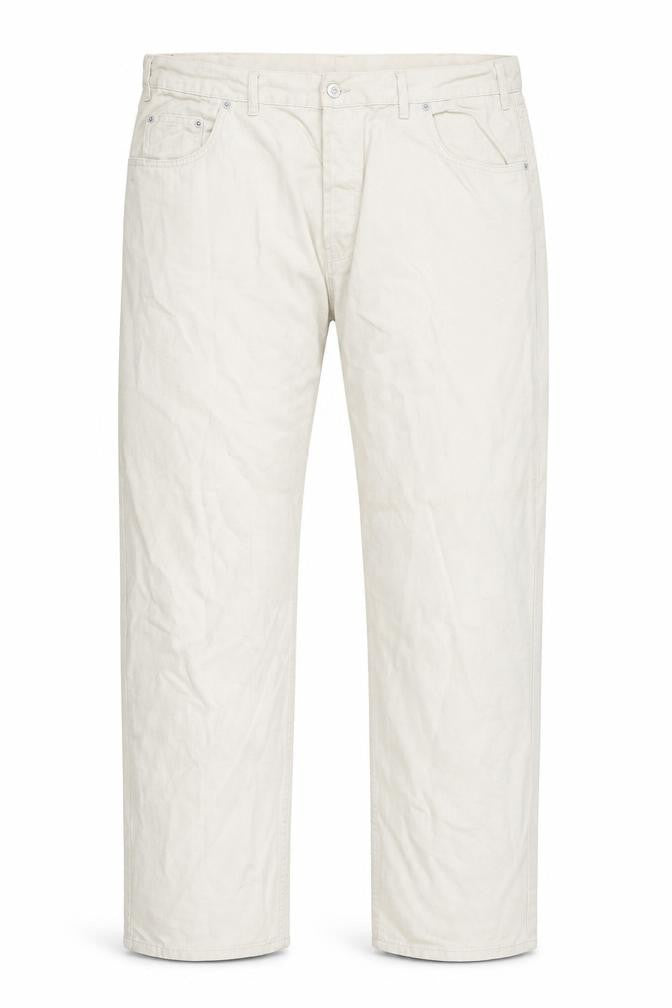 Armando Mens Grey Cotton Straight Jeans Size 40 in L30 in Regular Zip