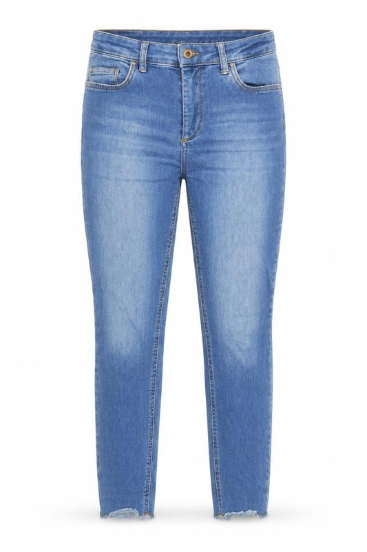 Only Womens Blue Cotton Skinny Jeans Size 32 in Regular Zip