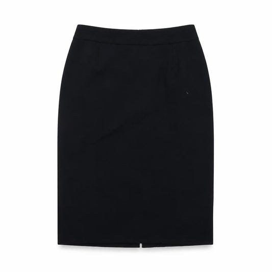 Klass Womens Blue Viscose Straight & Pencil Skirt Size 12 Zip