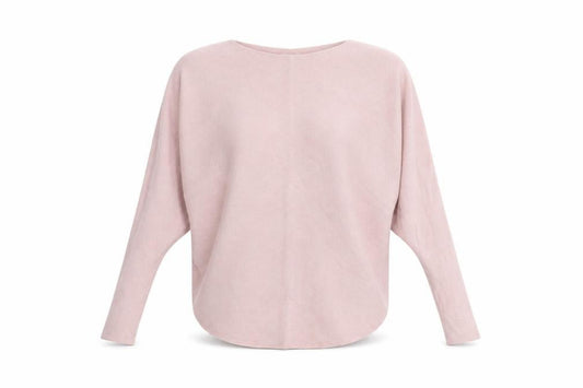 Apricot Womens Pink Round Neck Viscose Pullover Jumper Size 8