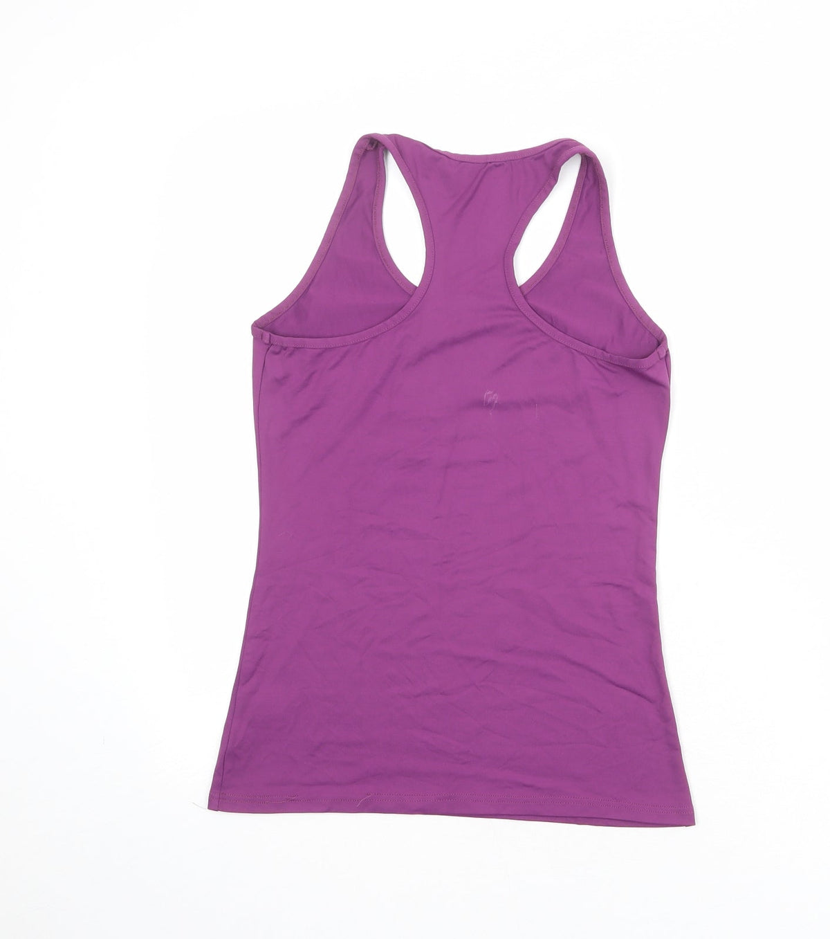 Denchi Womens Purple Polyester Pullover Tank Size S Scoop Neck Pullover