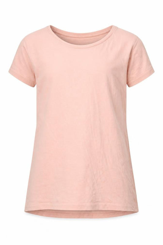 H&M Girls Pink Cotton Camisole T-Shirt Size 8-9 Years Boat Neck Pullover - 8-10 Years