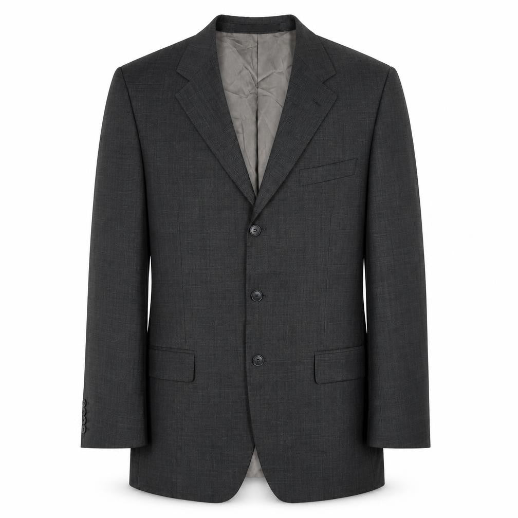 Marks & Spencer Mens Grey Wool Jacket Suit Jacket Size 40 Regular
