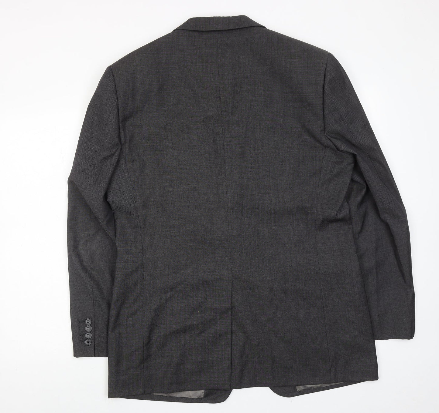 Marks and Spencer Mens Grey Wool Jacket Suit Jacket Size 40 Regular