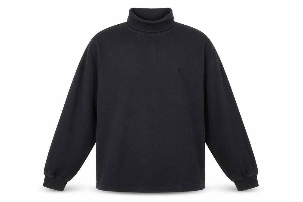 C&A Mens Black Cotton Pullover Sweatshirt Size M
