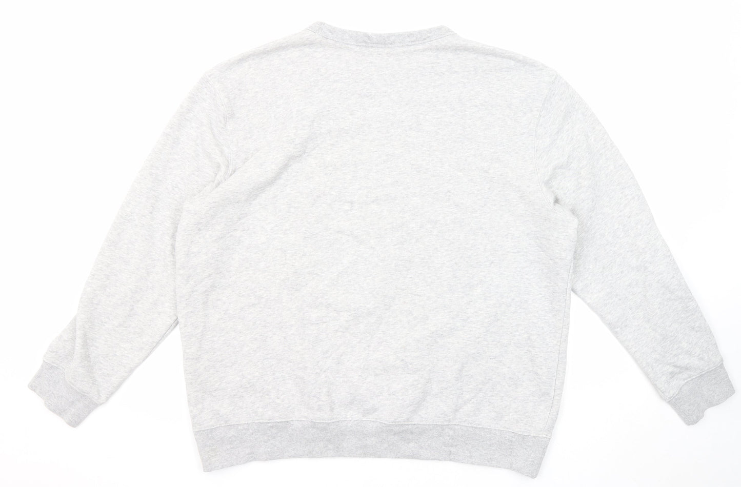H&M Mens Grey Cotton Pullover Sweatshirt Size XL - Sidewalks Worldwide
