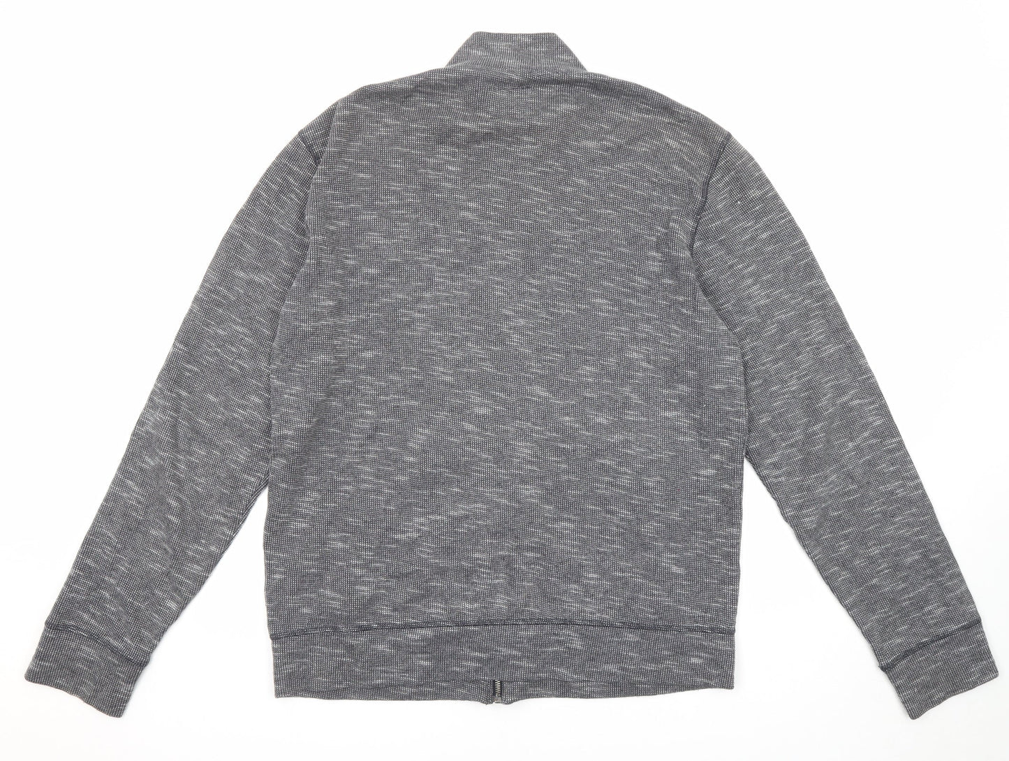 GAS Mens Grey Geometric Jacket Size XL Zip