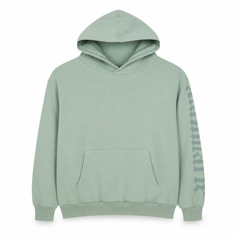 Sian Marie Womens Green Cotton Pullover Hoodie Size S Pullover
